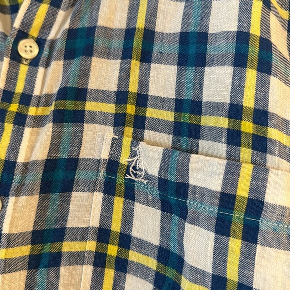 Penguin linen button up - Picture 2 of 13